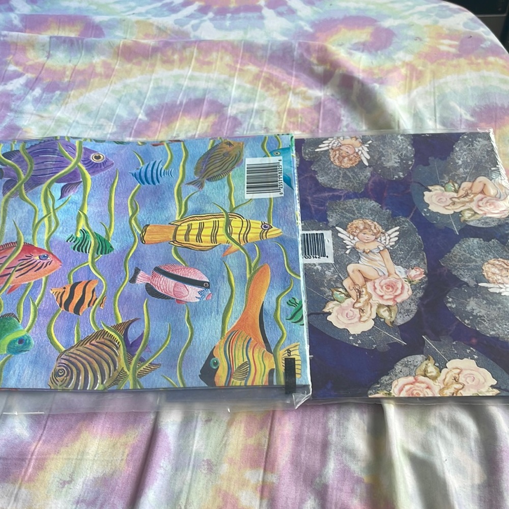 Vintage paper wrap